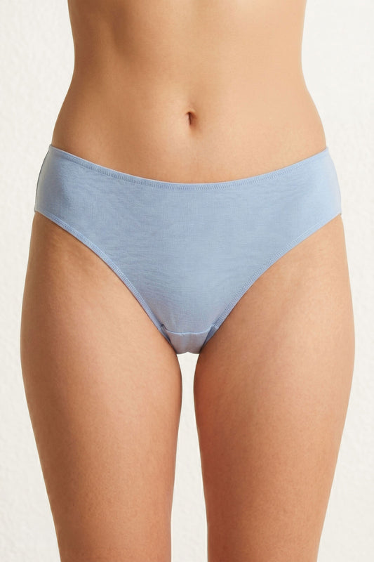 Pınarca Kadın Bikini Külot Bel İnce Lastikli