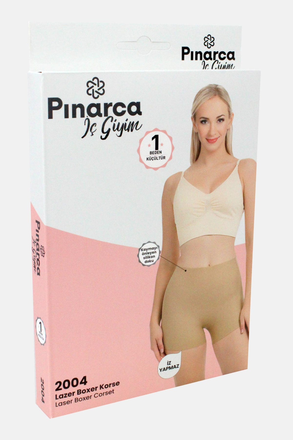 Pınarca Kadın Korse Boxer Lazer Kesim