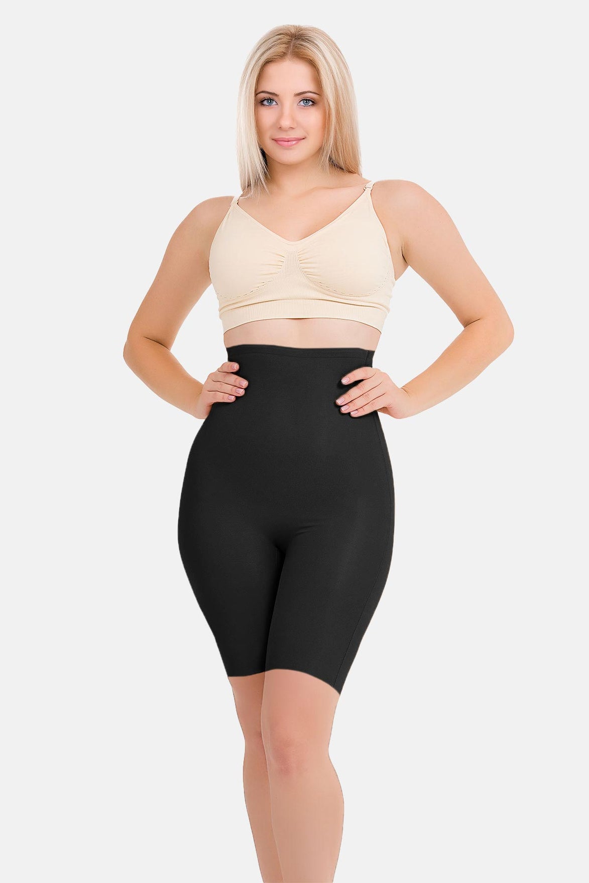 Pınarca Kadın Korse Boxer Lazer Kesim Yüksek Bel