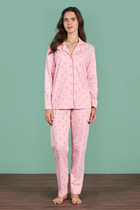Kadın Gömlekli Pijama Takımı