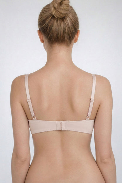 Pınarca Kadın Sütyen Lazer Kesim Yarım Destekli