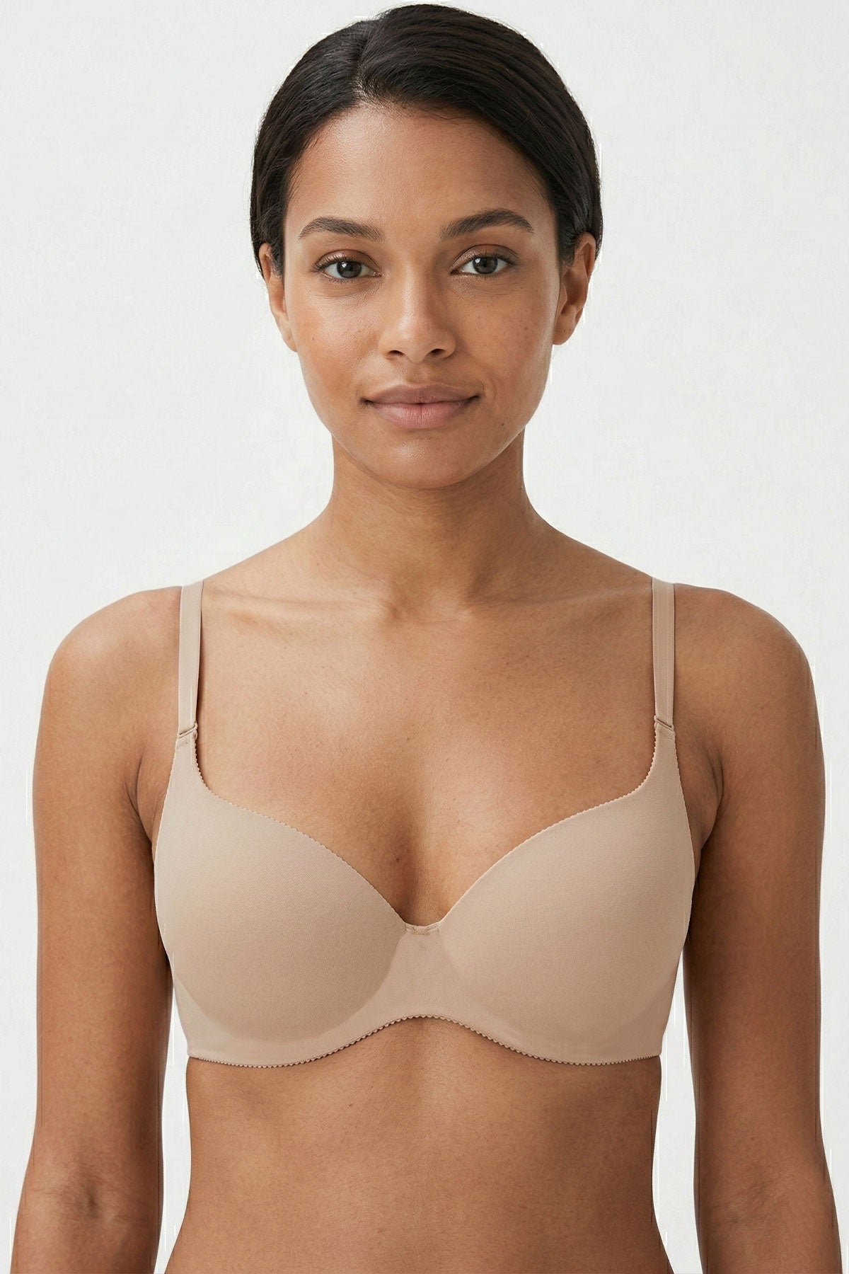 Pınarca Kadın Sütyen Lazer Kesim Yarım Destekli