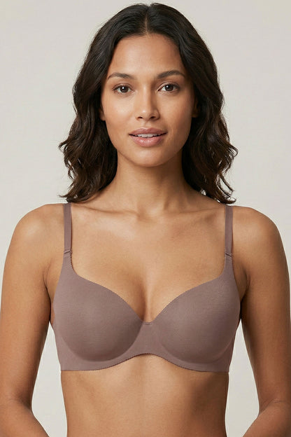 Pınarca Kadın Sütyen Lazer Kesim Yarım Destekli