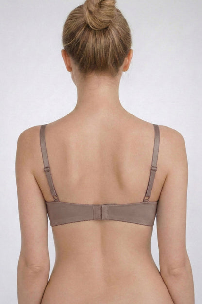 Pınarca Kadın Sütyen Lazer Kesim Yarım Destekli