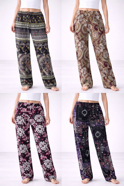 Pınarca Kadın Tek Alt Pijama Dokuma Desenli