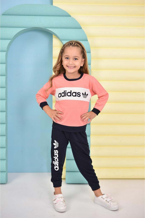 Pınarca Kız Çocuk Yazılı Pijama Takımı