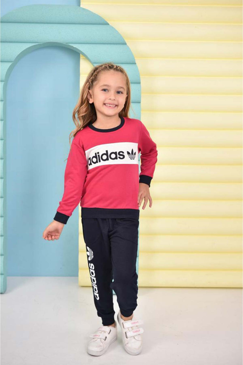 Pınarca Kız Çocuk Yazılı Pijama Takımı