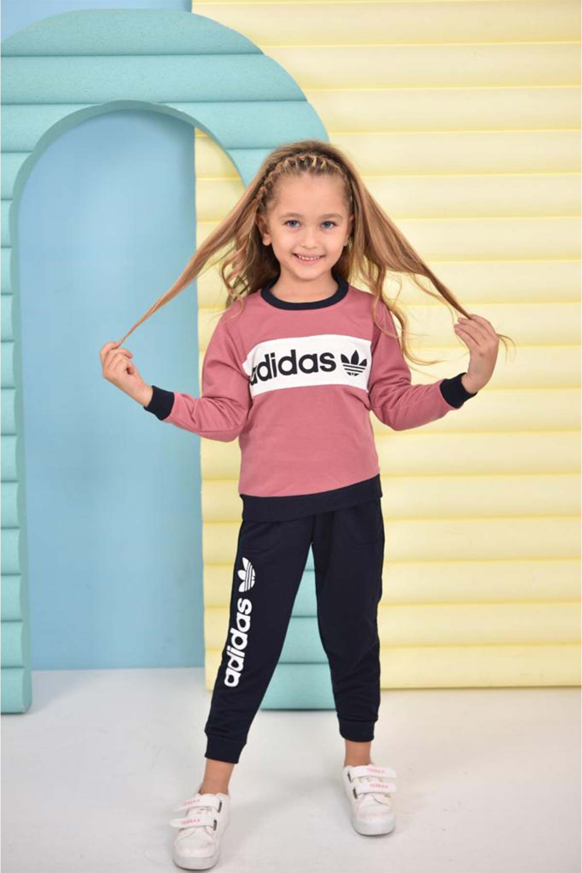 Pınarca Kız Çocuk Yazılı Pijama Takımı