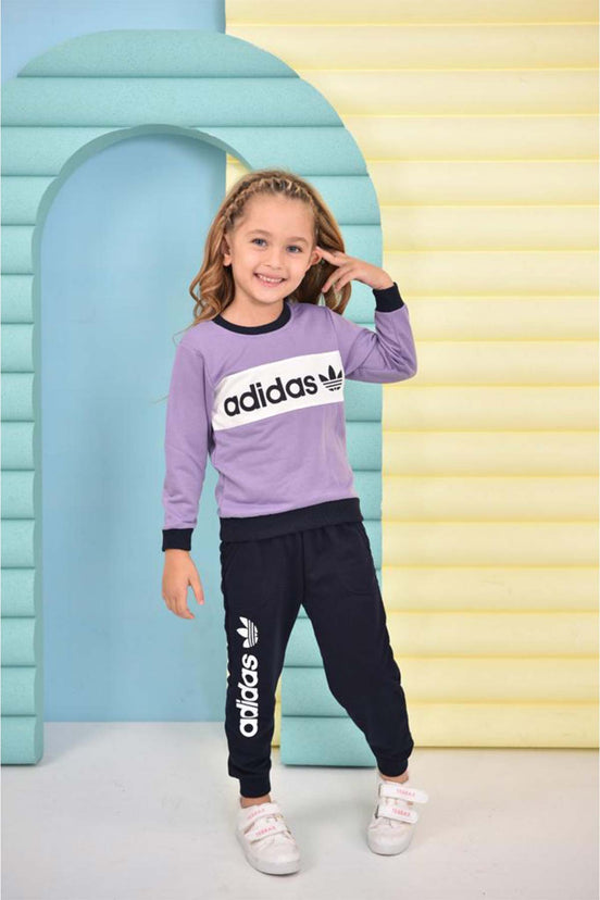 Pınarca Kız Çocuk Yazılı Pijama Takımı