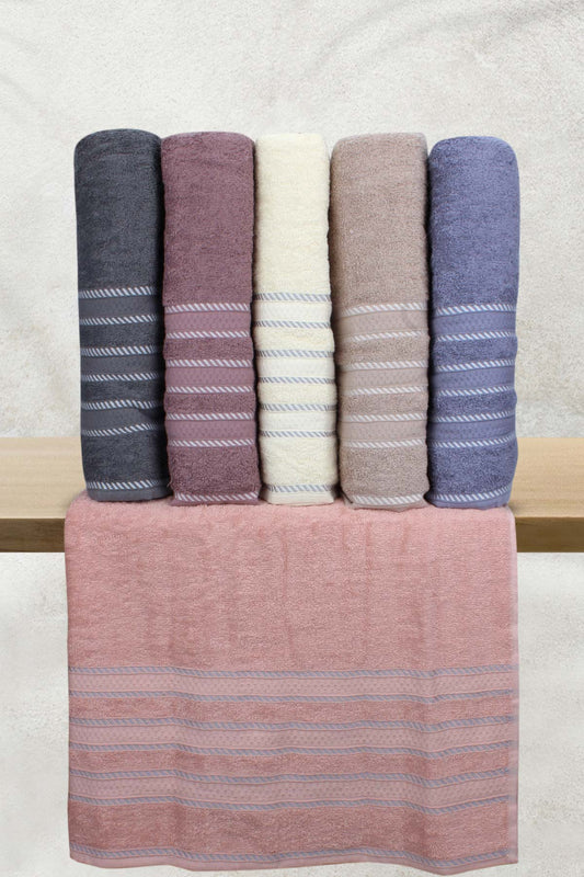 Pınarca Pamuklu Armürlü Banyo Havlusu 100x150