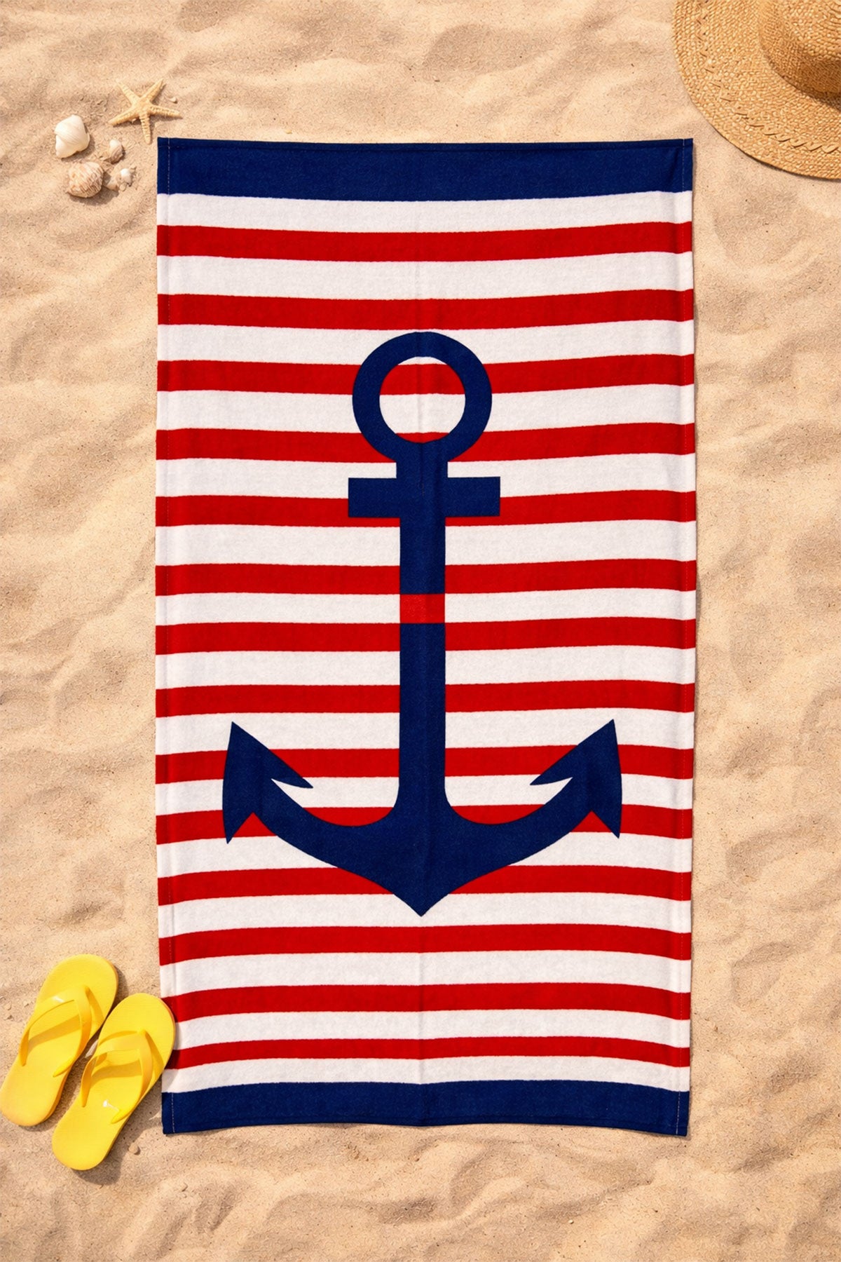 Pınarca Unisex Plaj Havlusu Baskılı 75x150cm