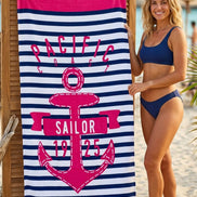 Pınarca Unisex Plaj Havlusu Baskılı 75x150cm