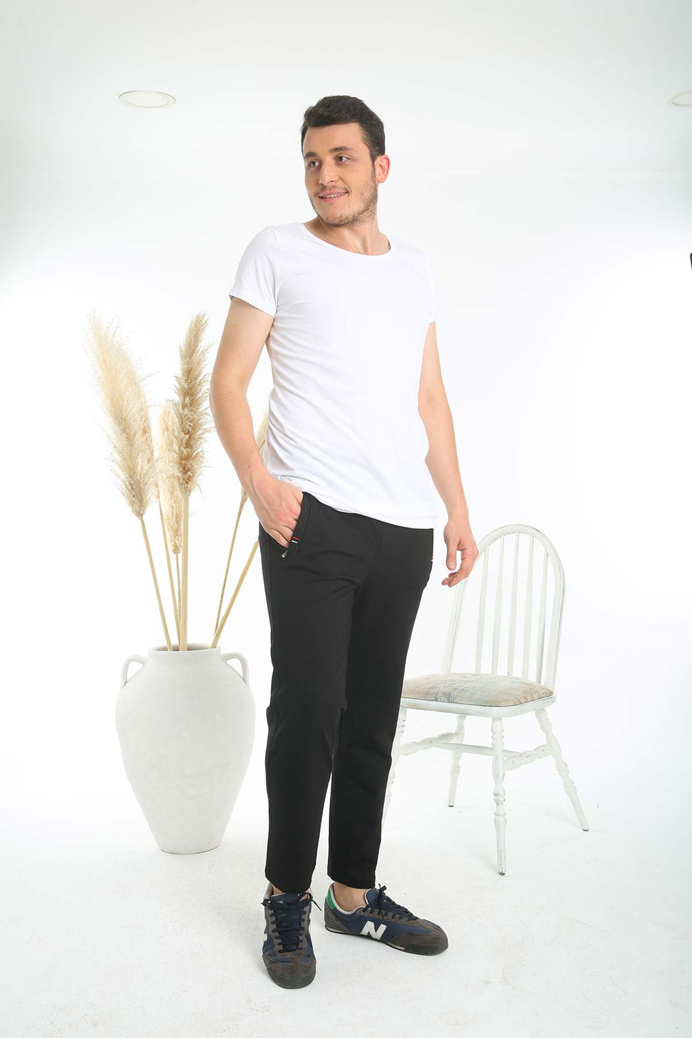 Pogi Erkek Tek Alt Eşofman