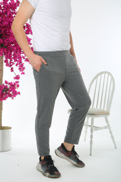 Pogi Erkek Tek Alt Eşofman Büyük Beden