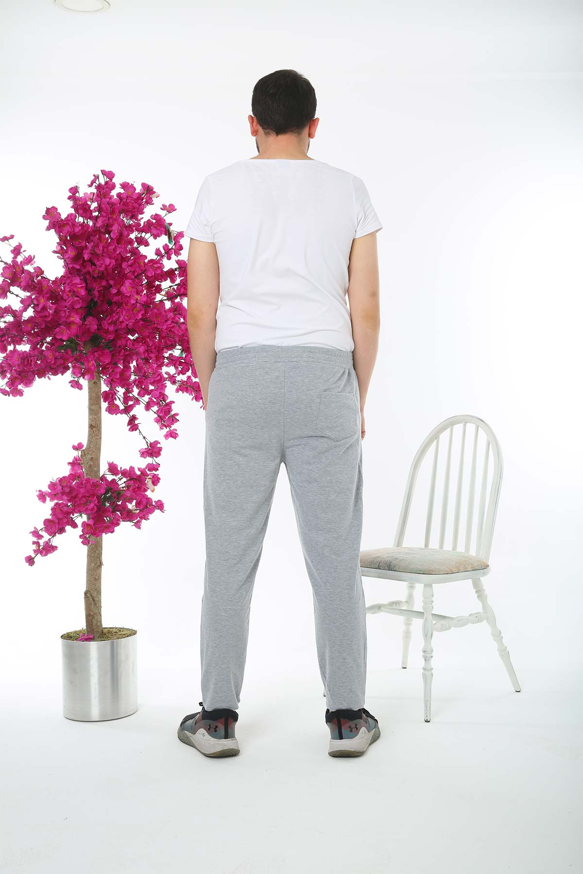 Pogi Erkek Tek Alt Eşofman Büyük Beden