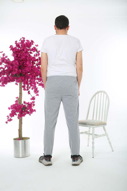 Pogi Erkek Tek Alt Eşofman Büyük Beden