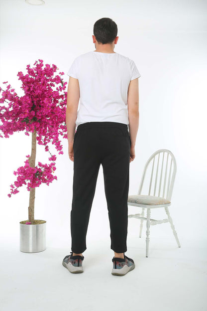 Pogi Erkek Tek Alt Eşofman Büyük Beden