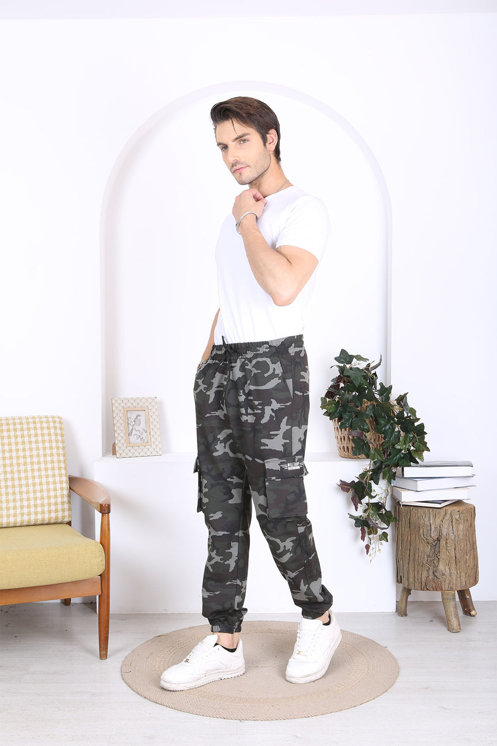 Pogi Erkek Tek Alt Uzun Eşofman