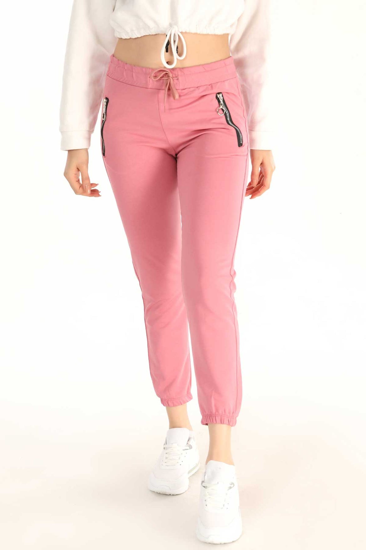 Pogi Kadın Klasik Pijama Tek Alt Uzun