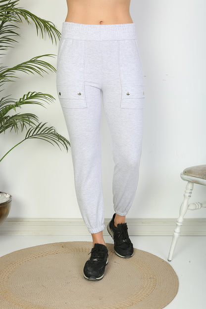 Pogi Kadın Tek Alt Pijama Uzun