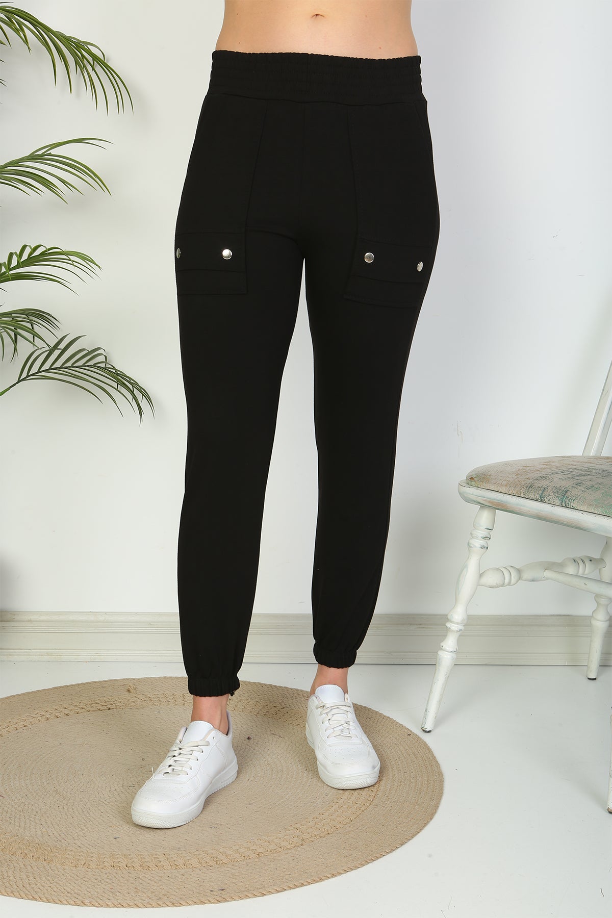 Pogi Kadın Tek Alt Pijama Uzun