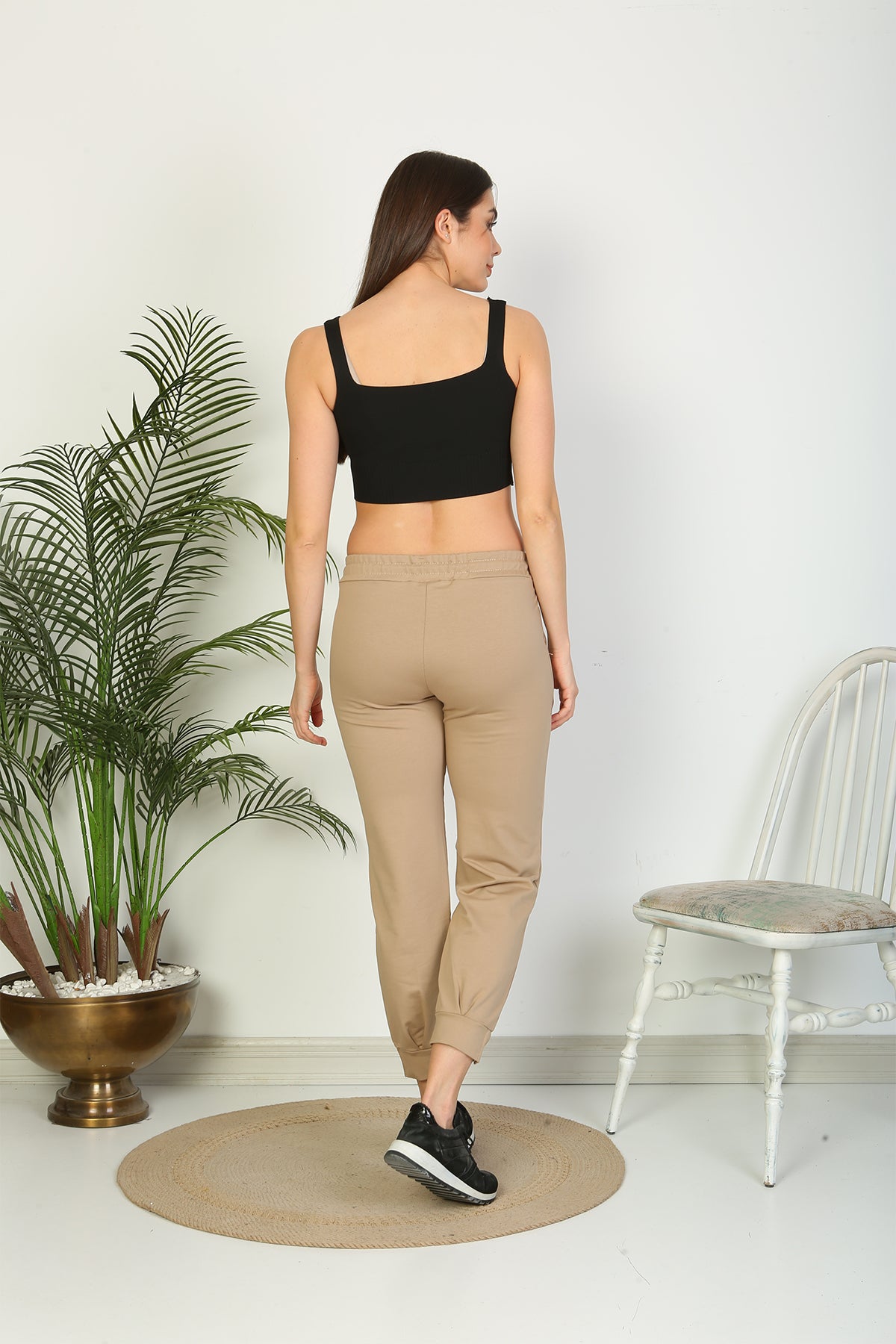 Pogi Kadın Tek Alt Pijama Uzun