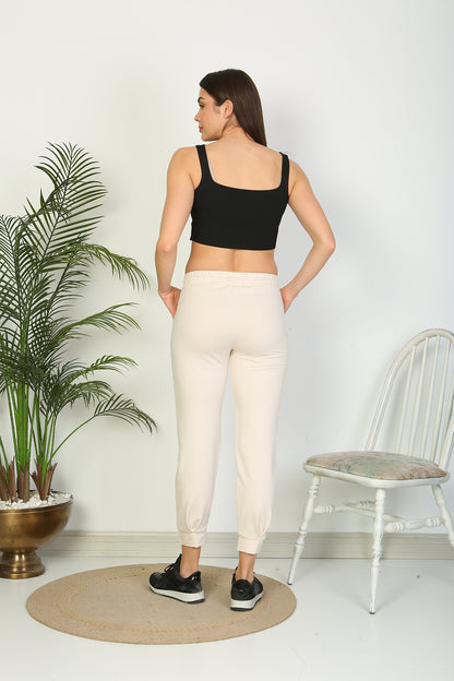 Pogi Kadın Tek Alt Pijama Uzun