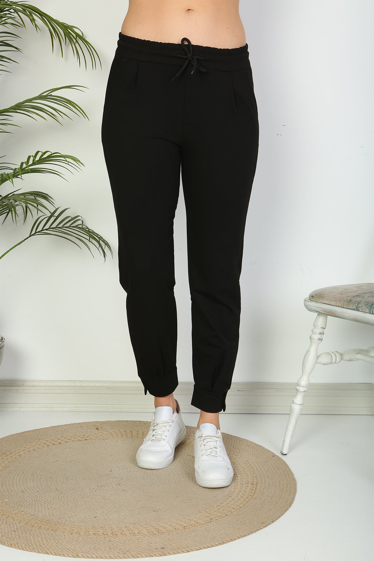 Pogi Kadın Tek Alt Pijama Uzun