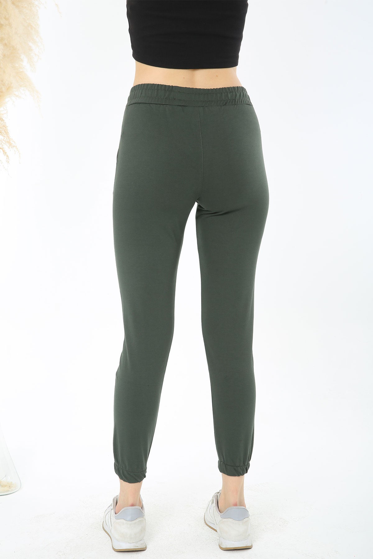 Pogi Kadın Tek Alt Pijama Uzun Klasik