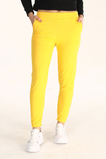 Pogi Kadın Tek Alt Pijama Uzun Klasik