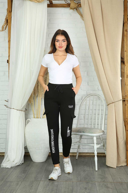 Pogi Kadın Tek Alt Pijama Uzun Klasik