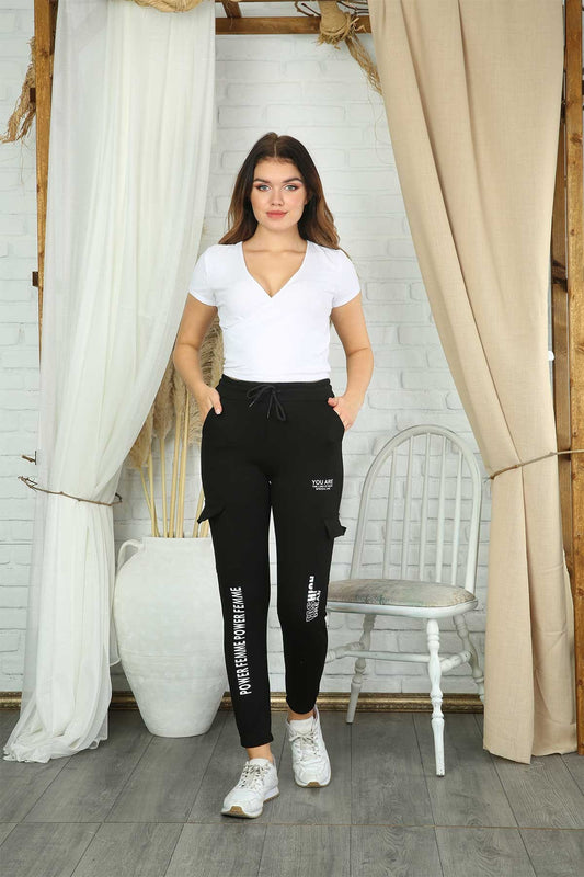 Pogi Kadın Tek Alt Pijama Uzun Klasik