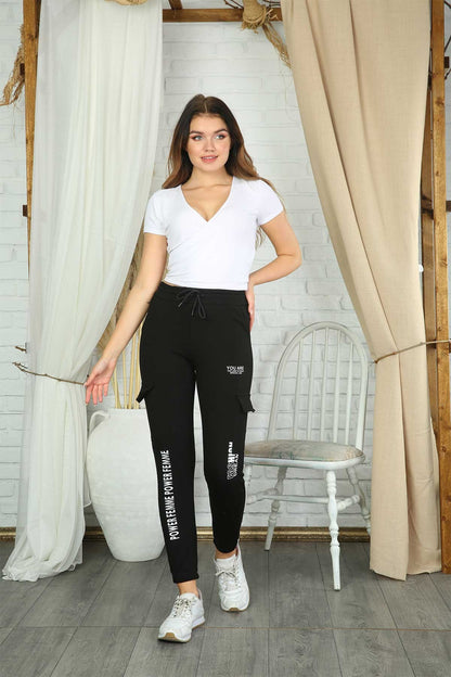 Pogi Kadın Tek Alt Pijama Uzun Klasik