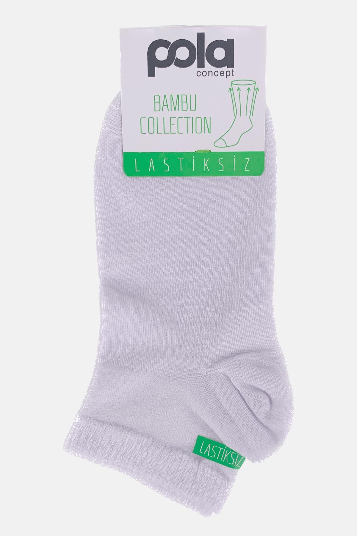 Pola Erkek Bambu Patik Şeker Çorabı