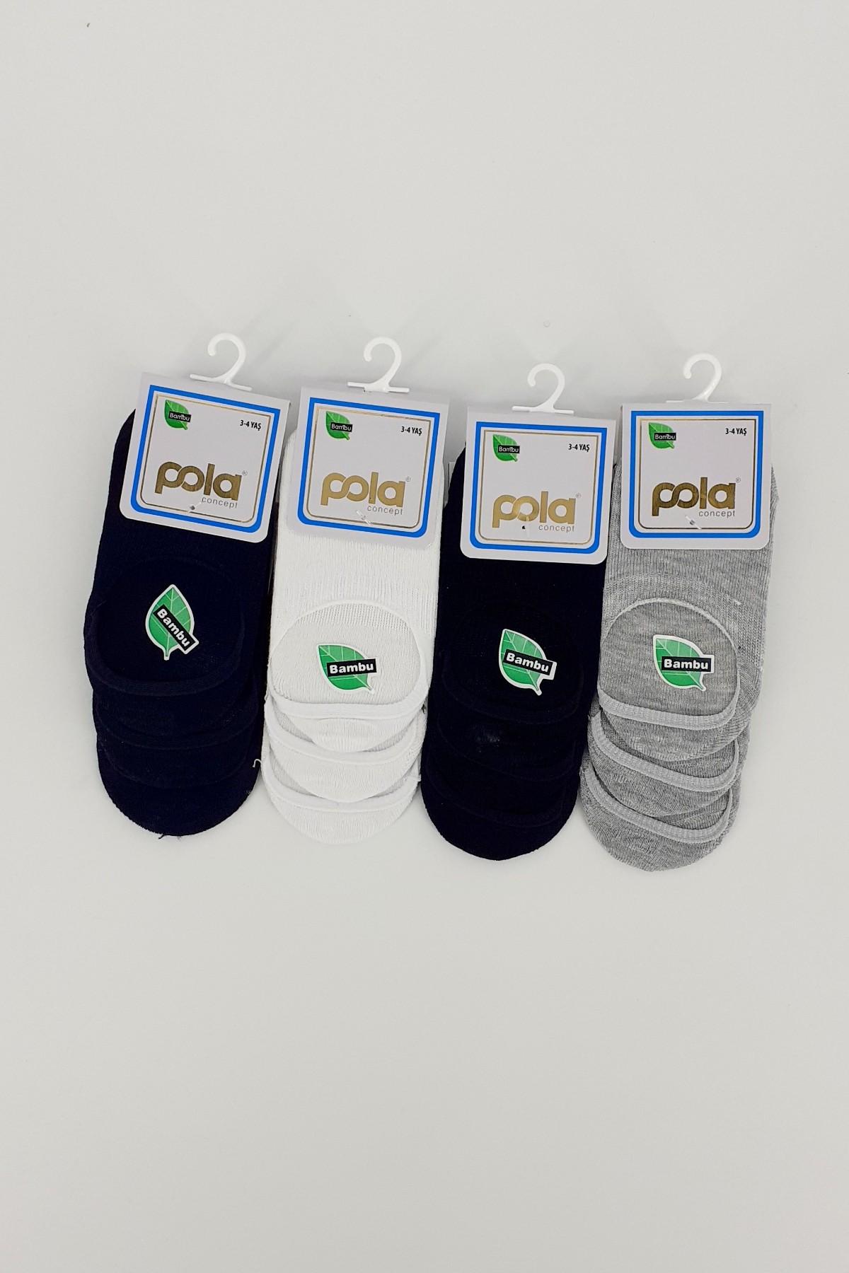 Pola Erkek Çocuk Suba Çorap Bambu Berry