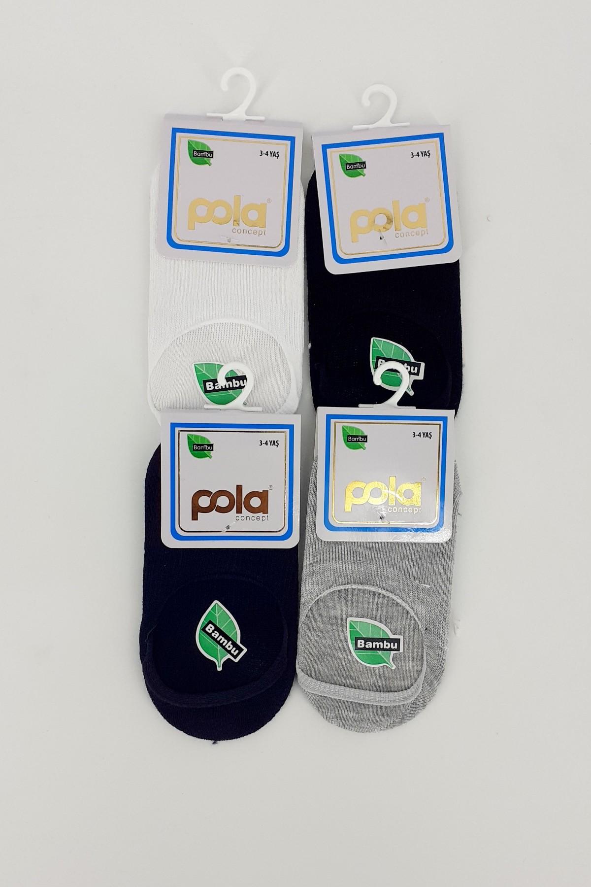 Pola Erkek Çocuk Suba Çorap Bambu Berry