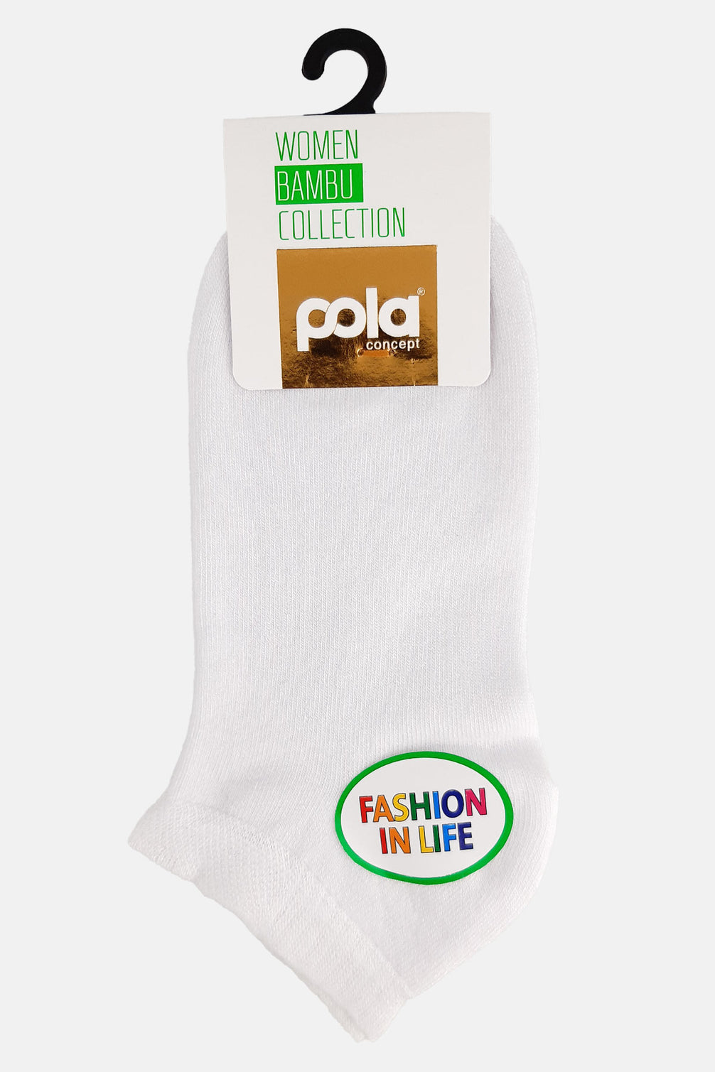 Pola Kadın Bambu Patik Çorap