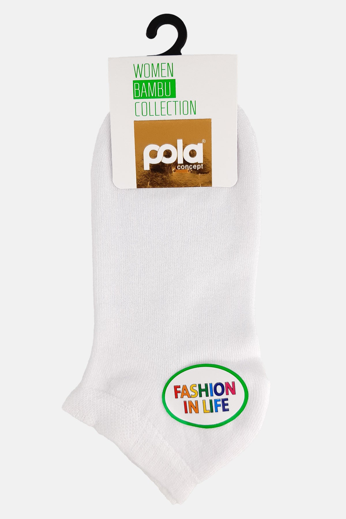 Pola Kadın Bambu Patik Çorap