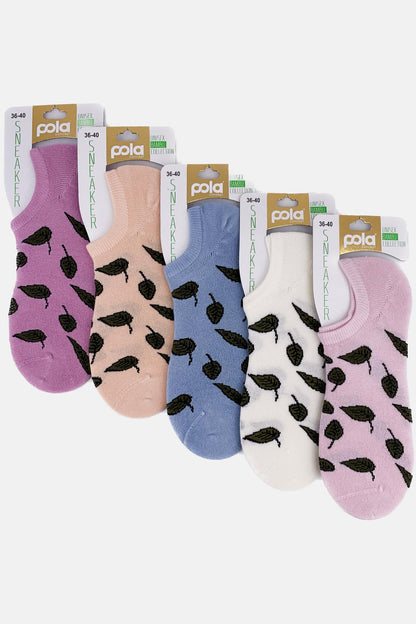 Pola Kadın Bambu Sneaker Çorap