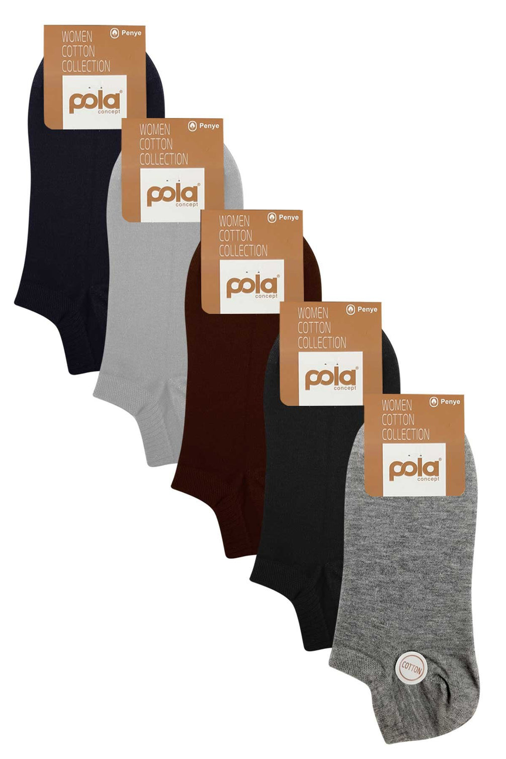 Pola Kadın Canay Penye Patik Çorap