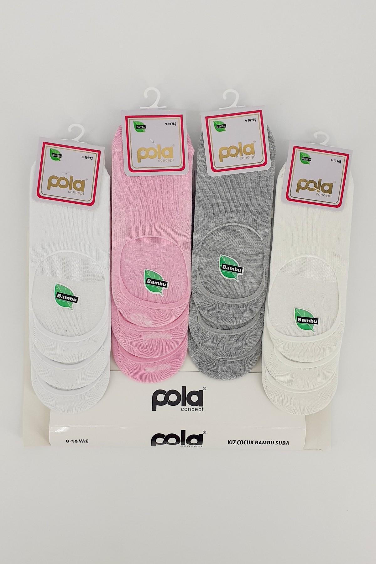 Pola Kız Çocuk Suba Çorap Bambu İzel