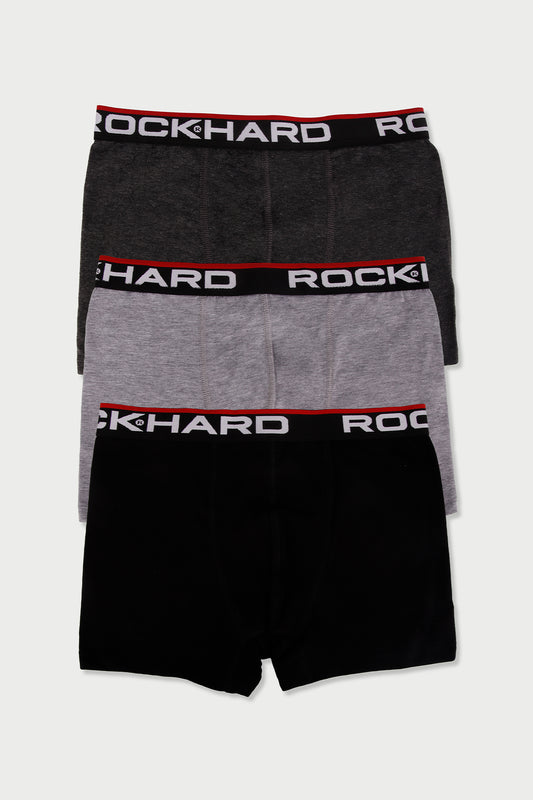 Rock Hard Erkek Boxer 3'lü