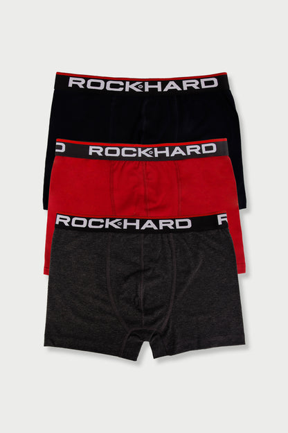 Rock Hard Erkek Boxer 3'lü