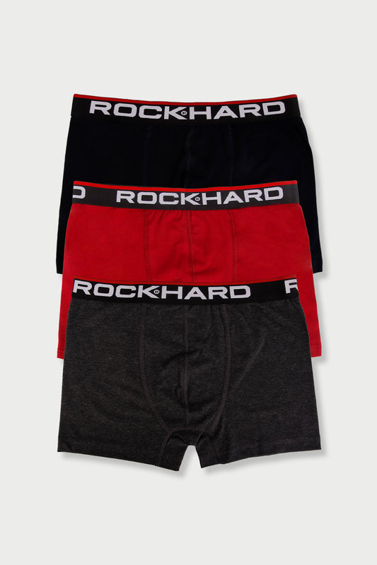 Rock Hard Erkek Boxer 3'lü