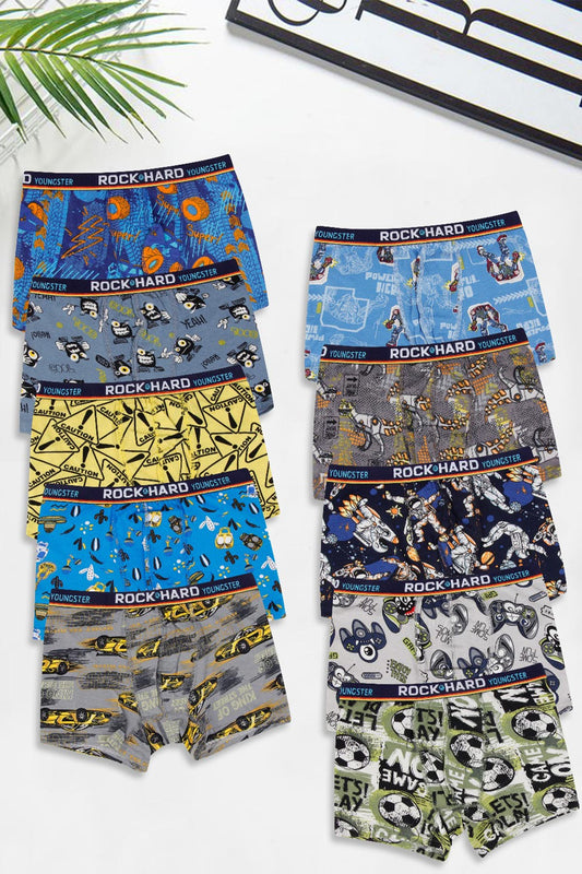 Rock Hard Erkek Çocuk Boxer