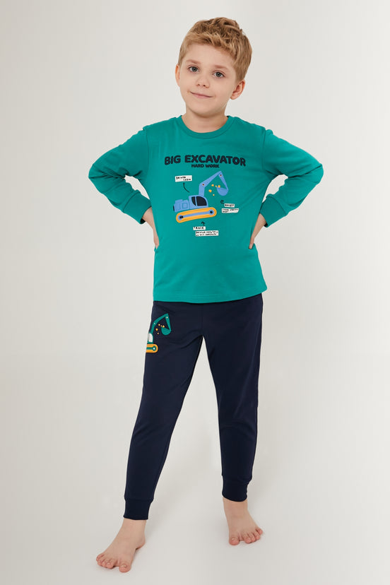 Roly Poly Erkek Çocuk Uzun Kollu Pijama Takımı Süprem