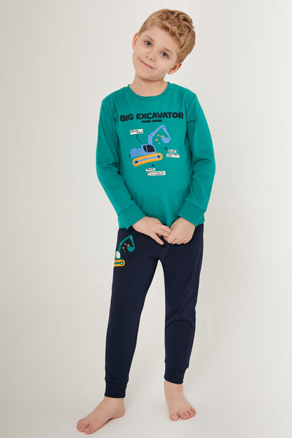 Roly Poly Erkek Çocuk Uzun Kollu Pijama Takımı Süprem
