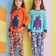 Roly Poly Kız Çocuk 2'li Pijama Takımı Uzun Kol