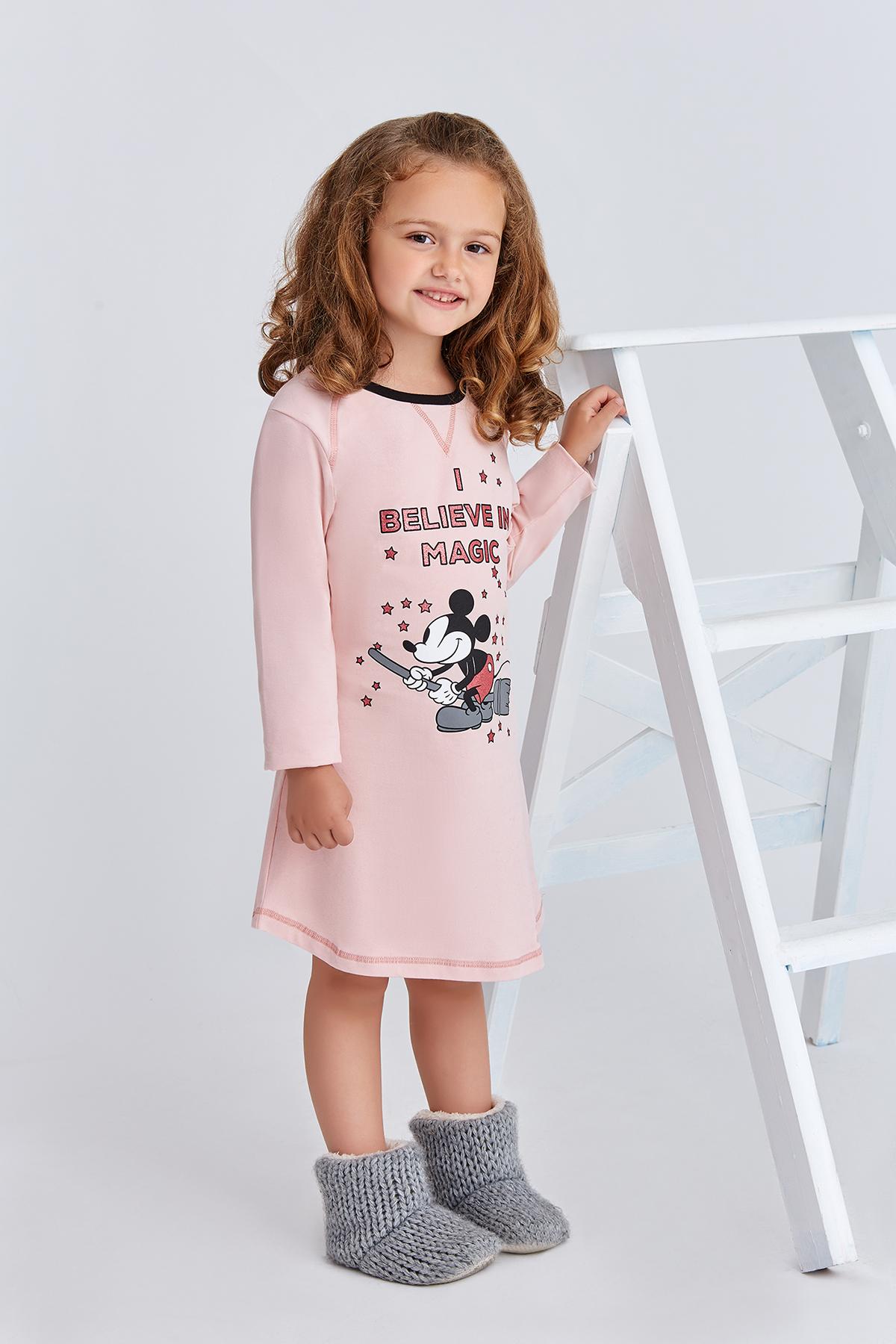 Roly Poly Kız Çocuk Gecelik Minnie Mouse