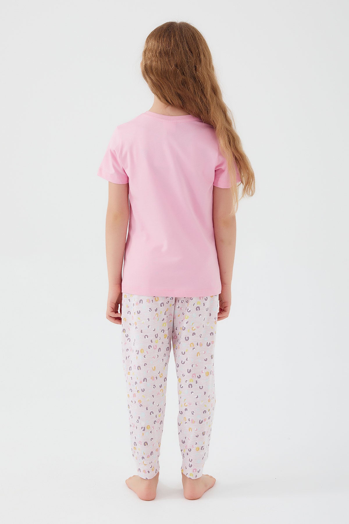 Roly Poly Kız Çocuk Kısa Kollu Pijama Takımı Süprem